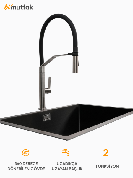 SANTE Çift Fonksiyonlu Esnek Başlıklı Batarya - Gümüş