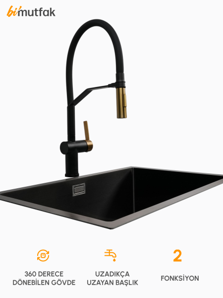 SANTE Çift Fonksiyonlu Esnek Başlıklı Batarya - Titanium Copper 1