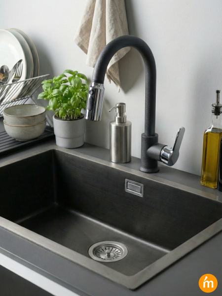 Lume 3 Yollu Esnek Başlıklı Batarya - Antrasit Gri