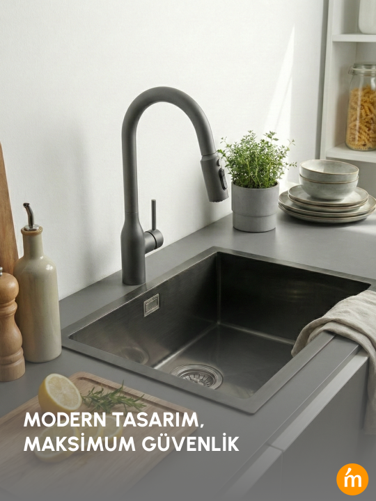 Lumia 3 Fonksiyonlu Esnek Başlıklı Batarya - Gri