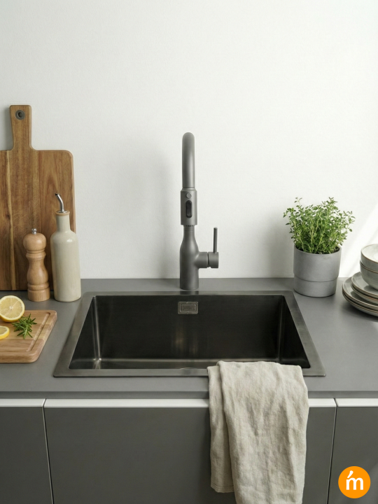 Lumia 3 Fonksiyonlu Esnek Başlıklı Batarya - Gri