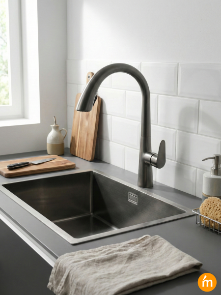 Tuna 3 Fonksiyonlu Esnek Başlıklı Batarya - Gun Gray