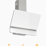 Bohem 650m3 &Ccedil;ekiş G&uuml;&ccedil;l&uuml; 60cm Ankastre Davlumbaz - Beyaz